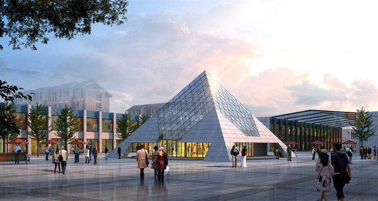 汾阳金字塔网架